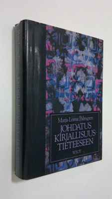 Marja-Leena Palmgren : Johdatus kirjallisuustieteeseen