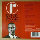 Raphael Saadiq - The Way I See It CD - pikkukuva 2