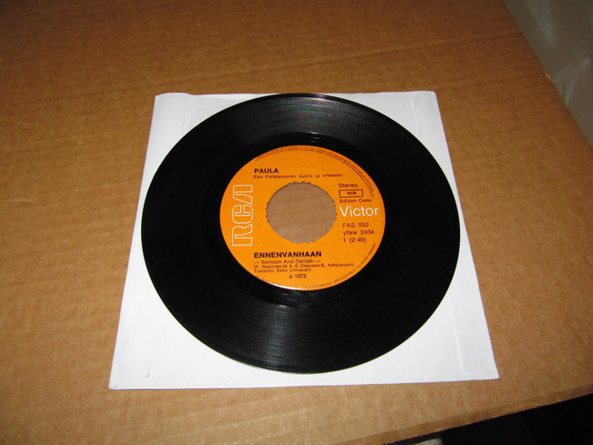 Paula 7" Ennenvanhaan/Sacramento v.1972 GREAT!