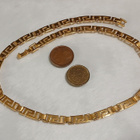 Greek Key Link Gold plated kaulakoru - pikkukuva 4