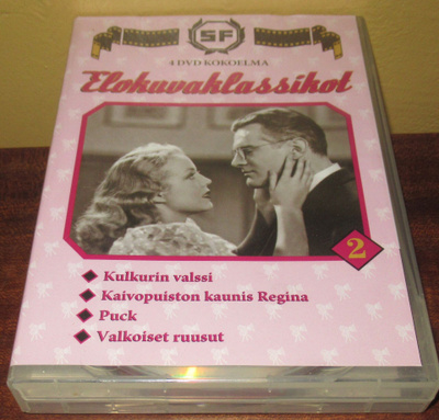Elokuvaklassikot  4 dvd kokoelma kotimaiset