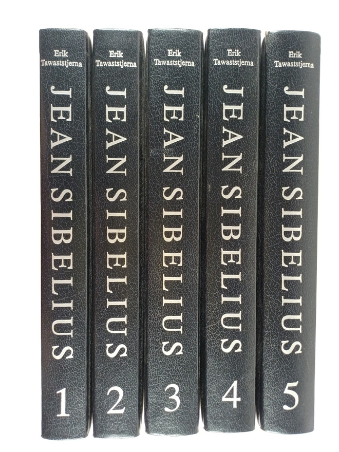 Erik Tawaststjerna : Jean Sibelius 1-5 (numeroitu)