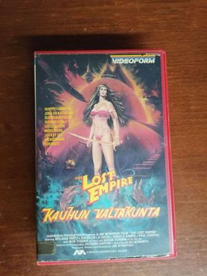 Kauhun valtakunta (1984) VHS (FIx)
