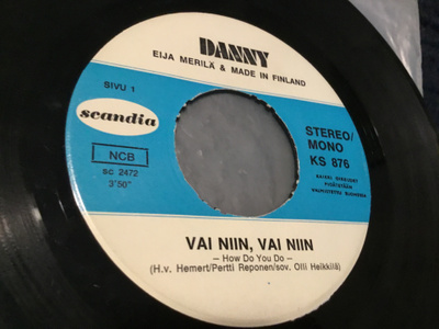 Danny ja Eija Merilä Vain niin vai niin single Scandia