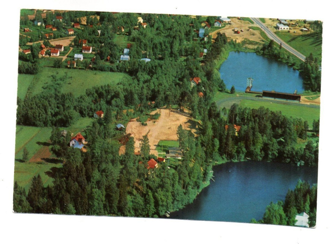 Janakkala:  Turenki ilmakuva (Tmi Karhumäki n:o 1400, väri)