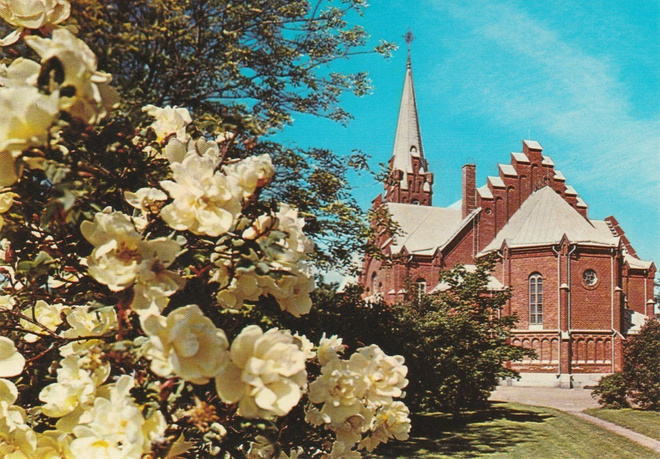 Postikortti KRISTIINANKAUPUNKI, Kirkko