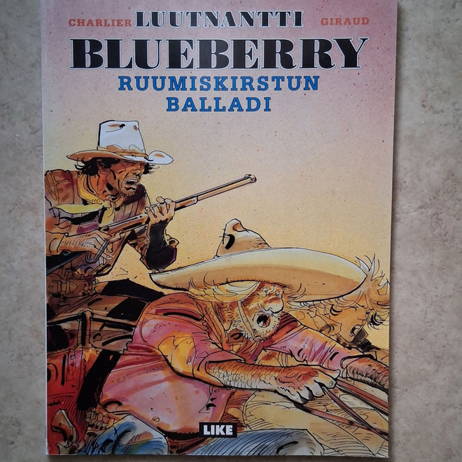 Luutnantti Blueberry: Ruumiskirstun balladi