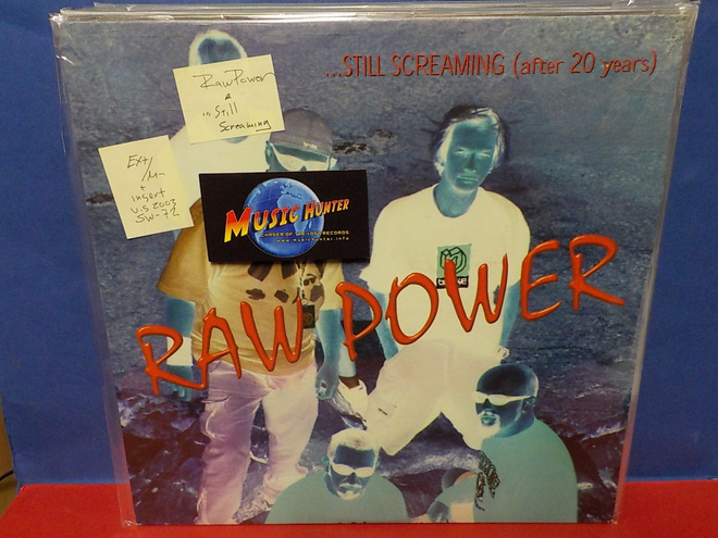 Raw Power – ...Still Screaming (After 20 Years) EX+/M- LP