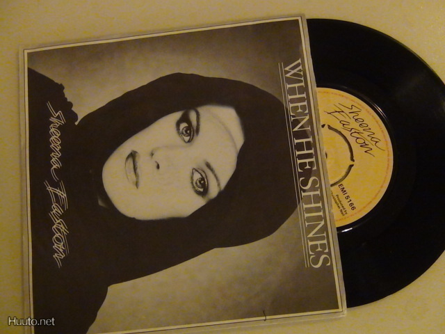 Sheena Easton when he shines 7 45 UK 1981