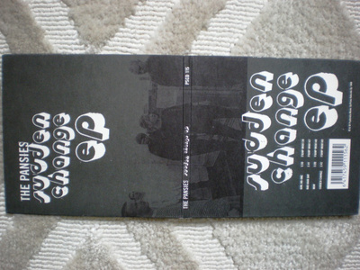 CD The Pansies: Sudden Change