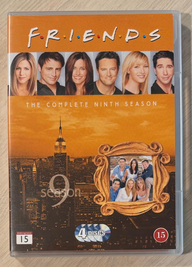 FRENDIT (Friends): Kausi 9 (2002-2003) 4DVD