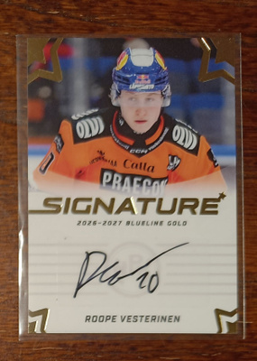 26-27 Blueline Signature Gold Roope Vesterinen HPK /40