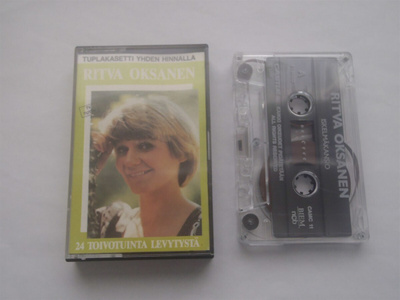 RITVA OKSANEN - TUPLA C-KASETTI ( Hyvä kunto )