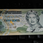 Bahamas 50 cents ½ dollar 2001 P68 UNC - pikkukuva 1
