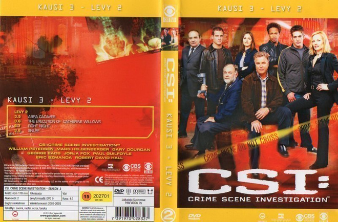 CSI KAUSI 3 LEVY 2	(28 961)	-FI-	DVD			170min