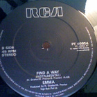 EMMA :: FIND A WAY :: VINYYLI MAXI 12"  ::  1986 - pikkukuva 4