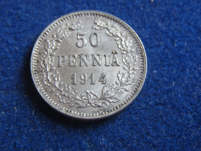 50 penniä 1914
