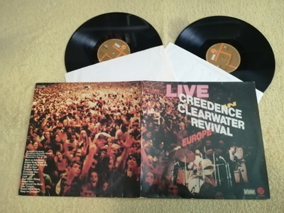 CREEDENCE CLEARWATER REVIVAL - Live in Europe LP