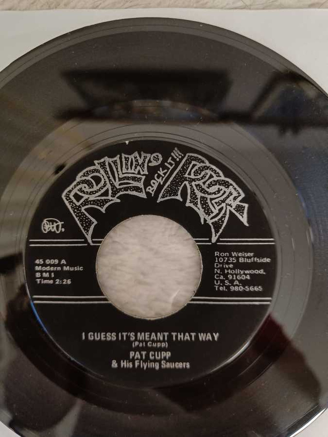 PAT CUPP - I GUESS IT'S MEANT THAT WAY 7"