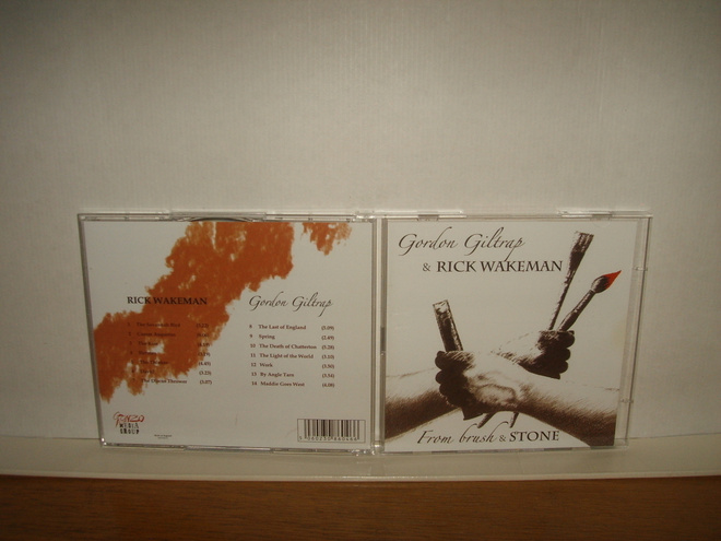 Gordon Giltrap & Rick Wakeman 2CD From Brush & Stone