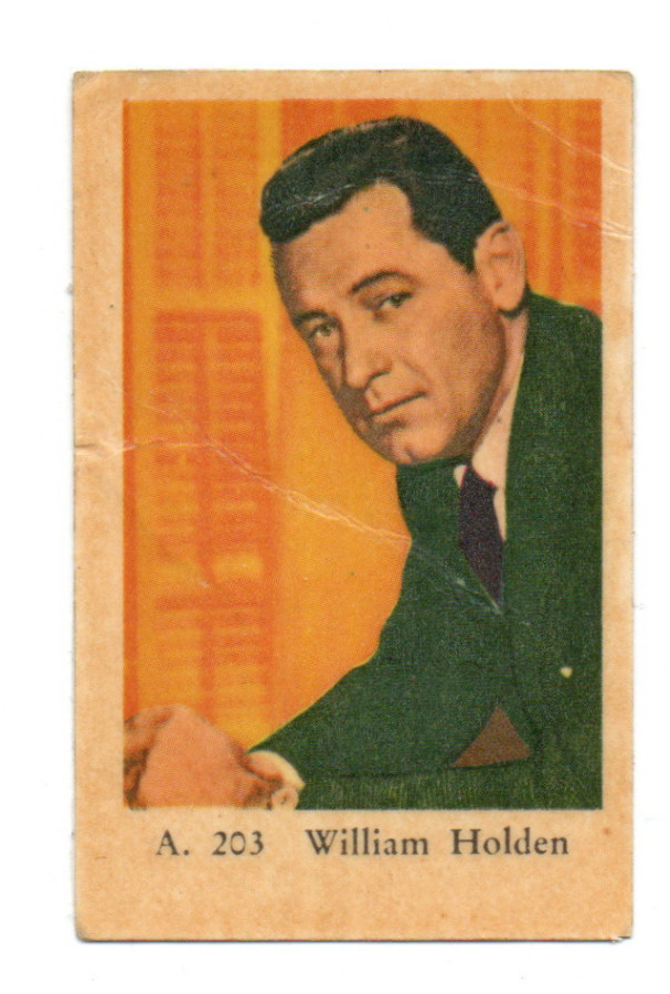 Purkkakuva A. N:o 203 WILLIAM HOLDEN.