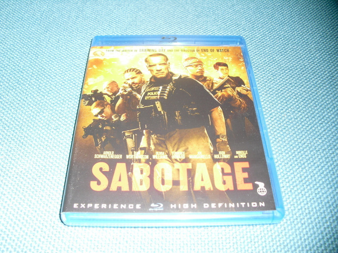 SABOTAGE (Schwarzenegger) K18, BD, FI-julkaisu***