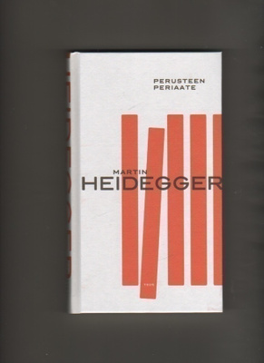 Heidegger, Martin: Perusteen periaate, Teos 2018, sid., K4