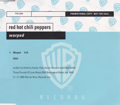 Red Hot Chili Peppers - Warped (CD) VG++!!