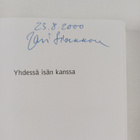 Jari Sinkkonen : Yhdessä isän kanssa (signeerattu) - pikkukuva 3