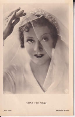 Käthe von Nagy, filmitähti, star ,  e142