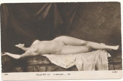 A ZWILLER - Nude - vanha kortti