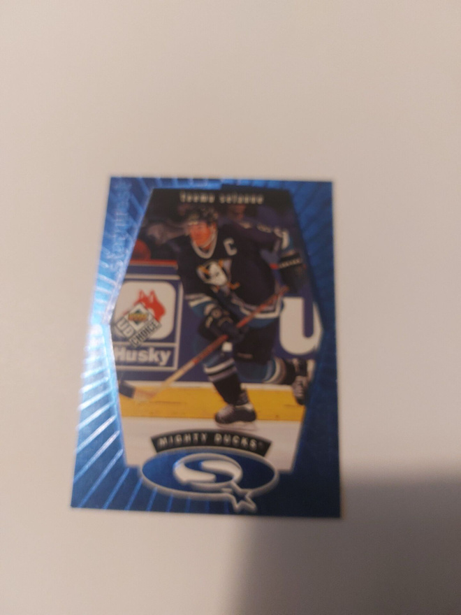 1998-99 UD Choice StarQuest Blue #SQ5 Teemu Selänne