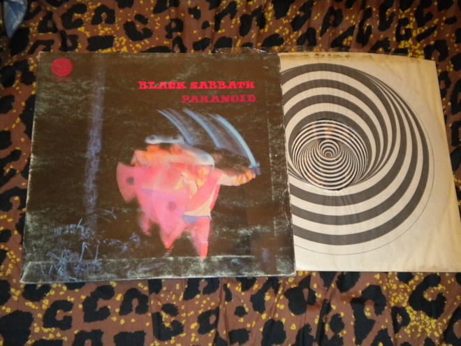 BLACK SABBATH - Paranoid - LP re-issue 1971 VG++