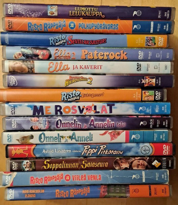 Dvd paketti 14 kpl Lasten elokuvia