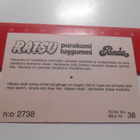 K12 Panda Ratsu purukumi # 38 - pikkukuva 2