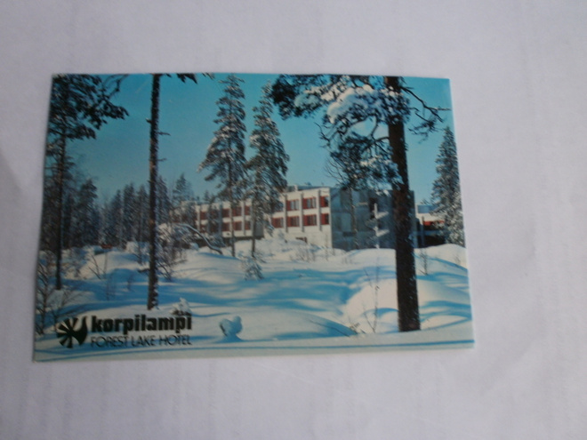 Espoo, hotelli Korpilampi, talvikuva, ei p.