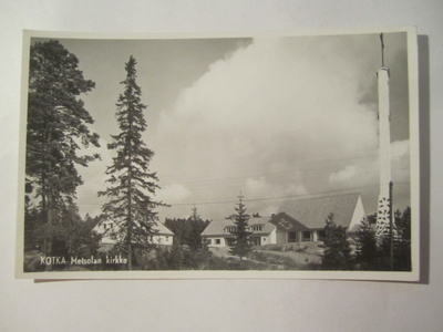 VANHA Postikortti Kotka 1950-l Alkup.Mallikappale