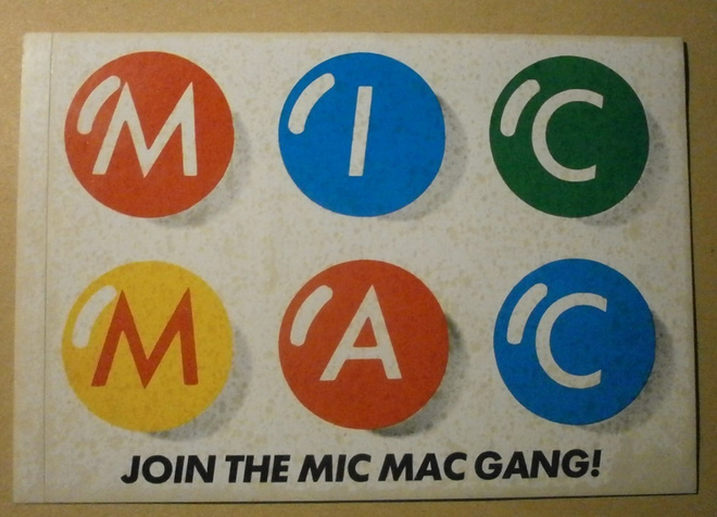 Vanha Mic Mac -tarra, siisti, käyttämätön