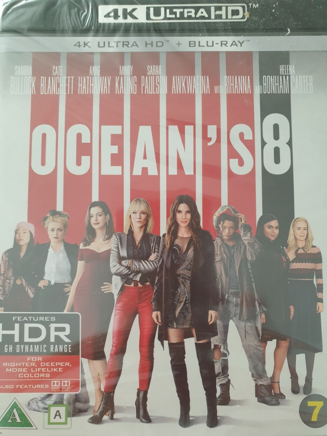 Ocean's 8 4K (4K UHD + Blu-ray) UUSI Sandra Bullock