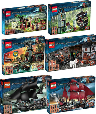 LEGO 4181 4182 4183 4184 4191 4192 4193 4194 4195 71042