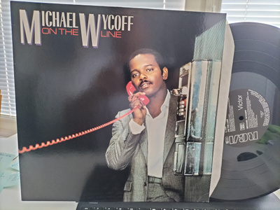 MICHAEL WYCOFF, On the line, LP GER -83 UPEA KUNTO !!