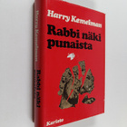 Harry Kemelman : Rabbi näki punaista - pikkukuva 1