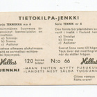 Purkkakuva Hellas TIETOKILPA-JENKKI n:o 66 TEKNIIKKA - pikkukuva 2