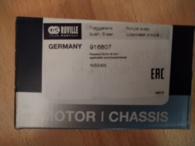 Nissan pallonivel Ruville 916807