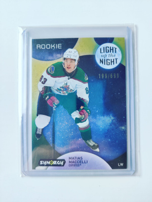 Matias Maccelli 22-23 Synergy Light up the Night Rookie /699