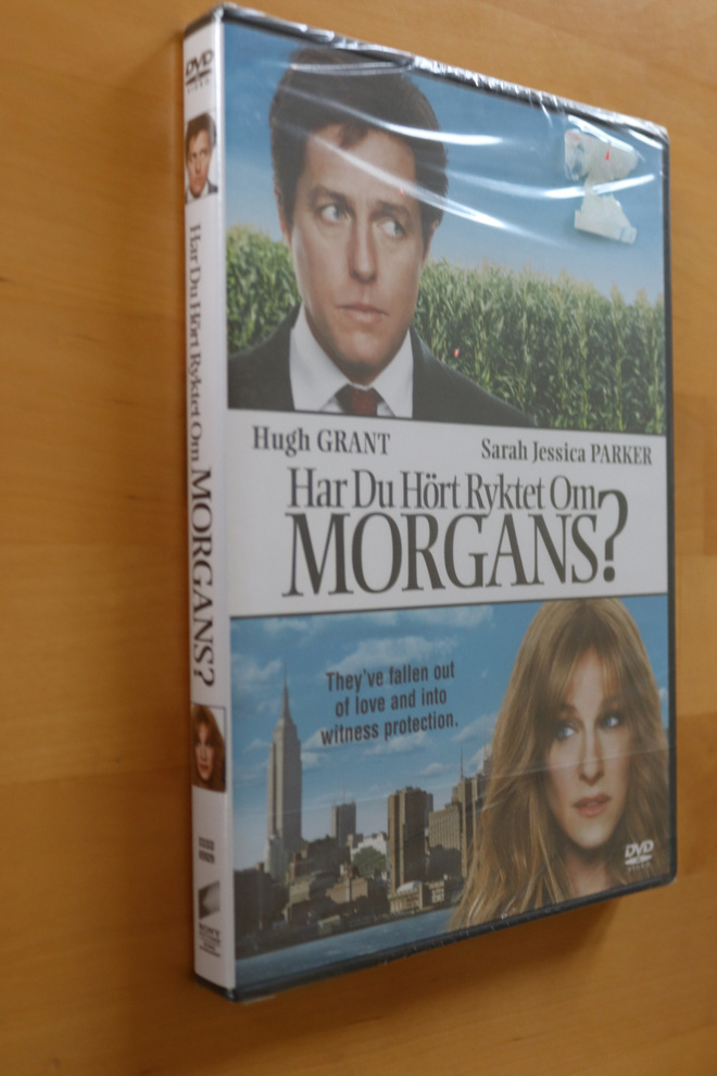 DVD Avio-onnea Morganeiden tapaan ( 2009 uusi Hugh Grant )