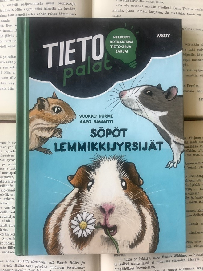 Tietopalat: Söpöt lemmikkijyrsijät (sid.)