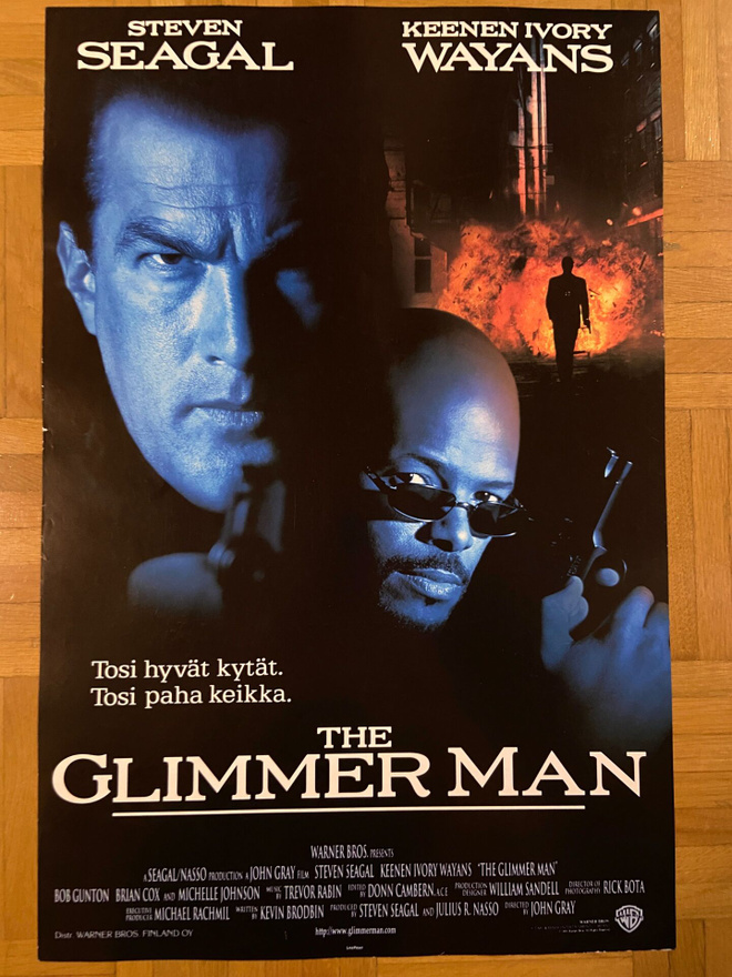 Vanha elokuvajuliste: The Glimmer Man