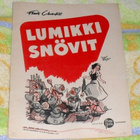 Lumikki Snövit nuottivihko - pikkukuva 1