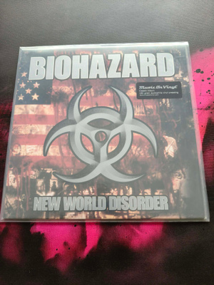BIOHAZARD new world disorder LP black